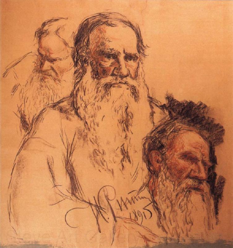 Ilya Repin Repin-s  pencil sketch Germany oil painting art
